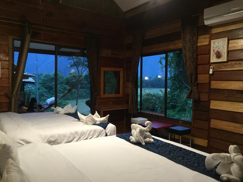 Phoxay Ngam Resort Vang Vieng Eksteriør bilde